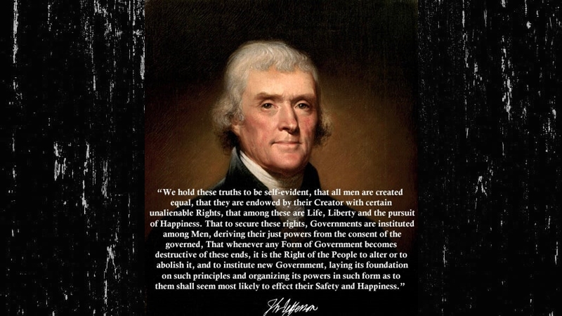 We Must Restore our Unalienable Rights