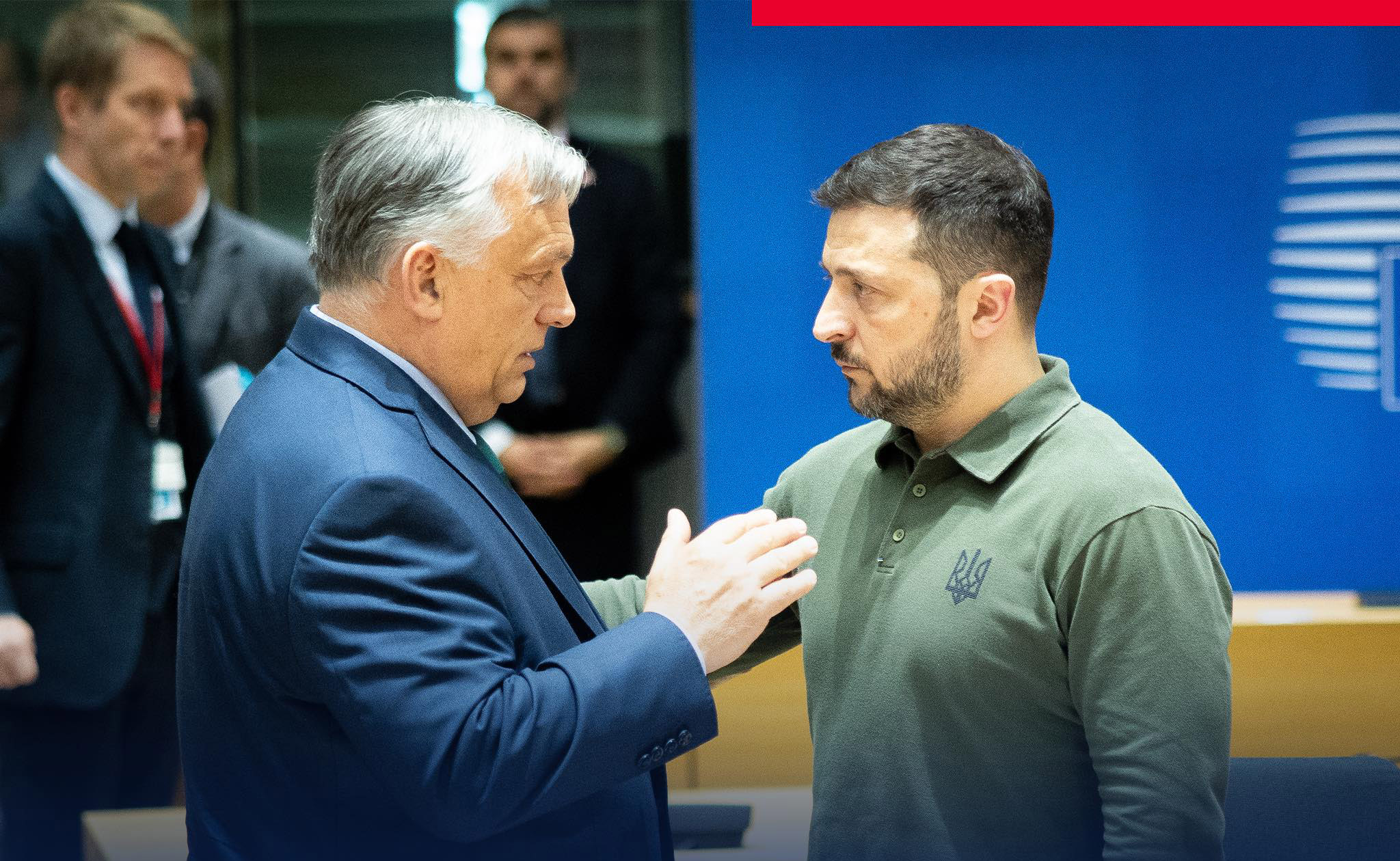 Orbán has lively talks with Zelensky at EU summit