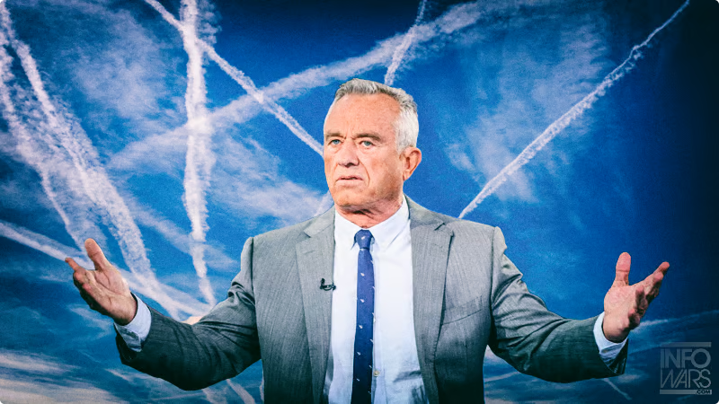 Huge! RFK Jr. Vows To Stop ‘Crime’ Of Chemtrails As Part Of Trump Administration