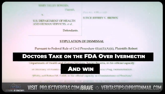 BREAKING: DOJ Lawyer ADMITS FDA War Against Ivermectin was a Mistake, Abuse of Authority, After Doctors Sue Government and Win