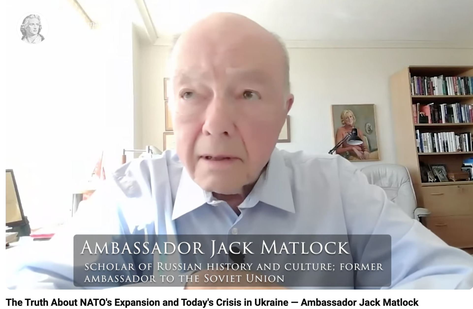 US interference & NATO caused war - Jack Matlock US Ambassador