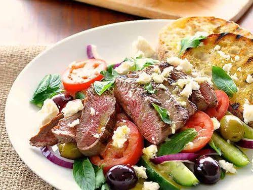 Greek-style Lamb Salad