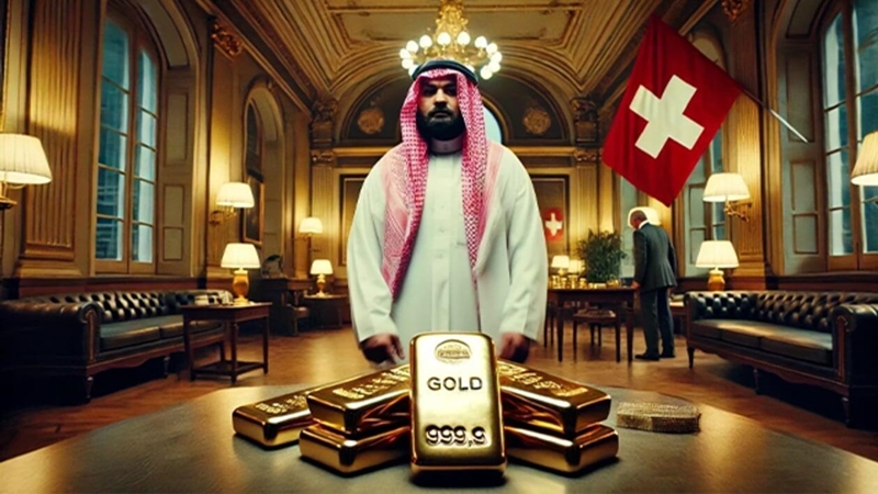 Saudi Central Bank Caught Secretly Buying 160 Tonnes Of Gold In Switzerland