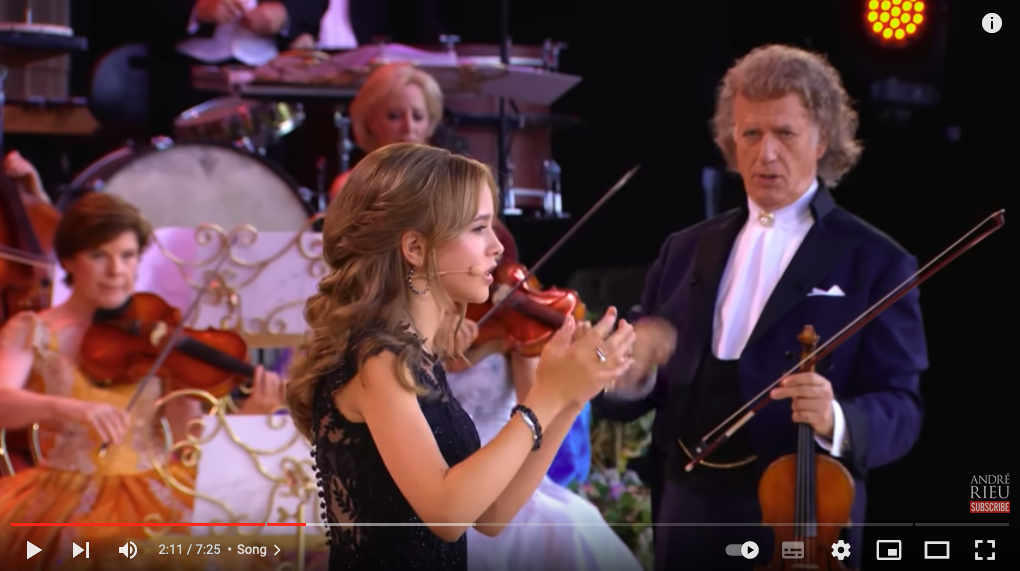 15 Year Old Emma Sings Voilà – André Rieu, Maastricht 2023 - Voice Media